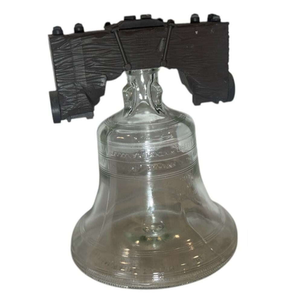Bicentennial Liberty bell whiskey decanter